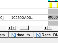 Waveform gescrollt